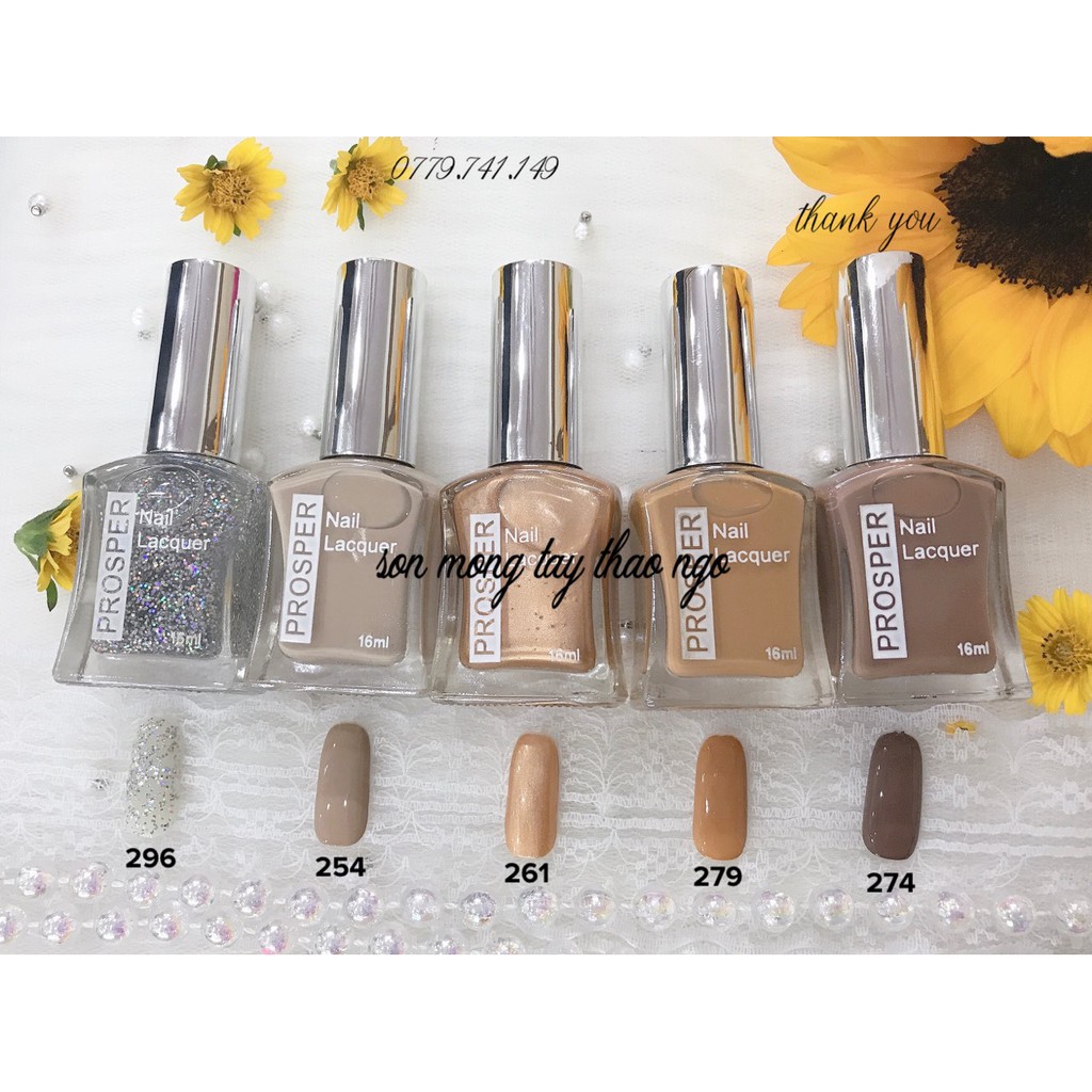 Sơn móng tay Silver Prosper 16ml