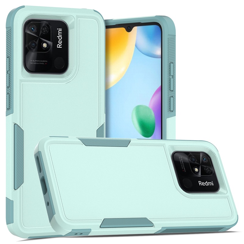 Ốp Điện Thoại tpu + pc Bảo Vệ 360 Độ Cho redmi 10a 10c 9a 9i 9c
