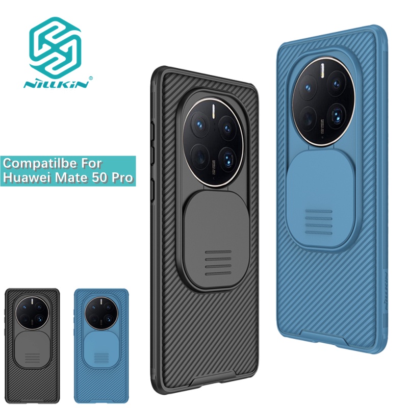 Nillkin Ốp Điện Thoại tpu pc Chống Sốc Có Tấm Trượt Bảo Vệ camera Cho huawei mate 60 pro / mate 50 pro / honor 70 / 70 pro pro + plus / magic 4 pro