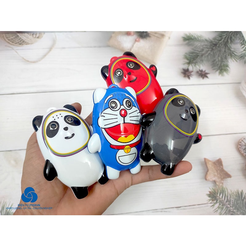 Điện thoại mini 2 sim  K8-Hình Doremon và gấu siêu dễ thương-Có chức năng đổi giọng, ghi âm cuộc gọi,...