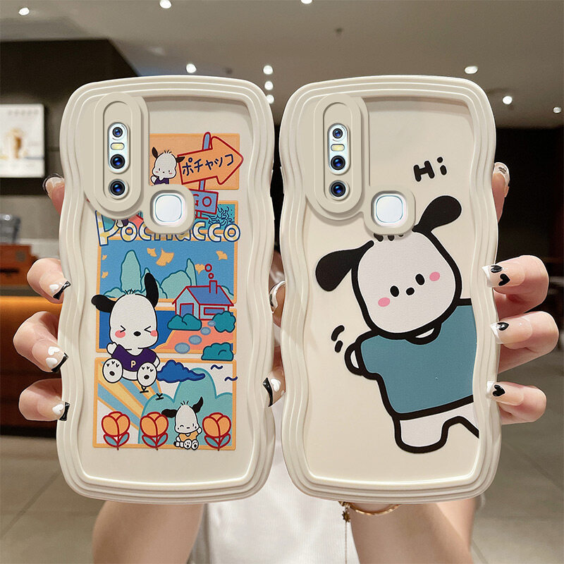 LIFEBELLE Ốp Cho Vivo V15, Ốp Gấu Đáng Yêu Love Hoạt Tiết Hình Phun Sơn Cặp Đôi Hoạt Hình Dễ Thương Điện Thoại Mềm Ốp Cho Nữ Ốp Viền Silicon Lưng Bảo Vệ Chống Sốc Viền Lượn Sóng Sáng Tạo Mới