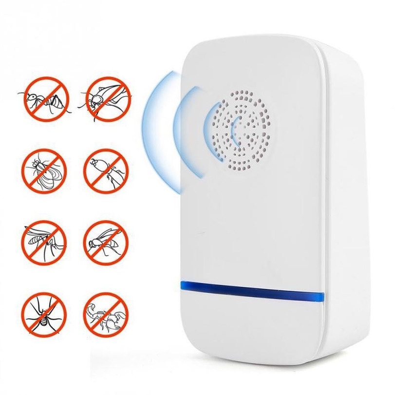 Máy Đuổi Chuột Thiết Bị Đuổi Chuột Bằng Sóng Siêu Âm KAIMEID Ultra–hàng nhập khẩu - Đuổi Chuột Gián Muỗi Ruồi Kiến Mối Bằng Sóng Siêu Âm An Toàn, Hiệu Quả-Rosea Crystal-Mall