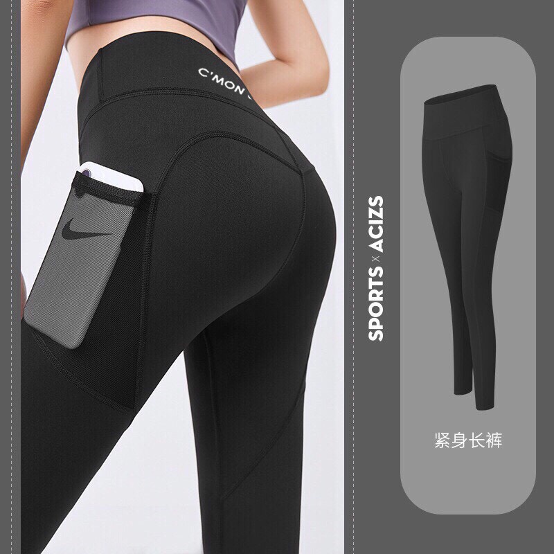 Q009 Quần Dài Nữ Mông Tim Phối Lưới Tập Thể Thao Gym, Yoga, Zumba, Earobic, Đi Chơi, Đi Du Lịch Rất Đẹp HCM có big size