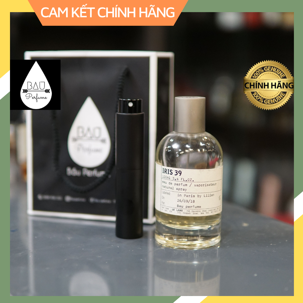 Mẫu Test nước hoa chính hãng Le labo Iris 39_10ml - 20ml - 30ml