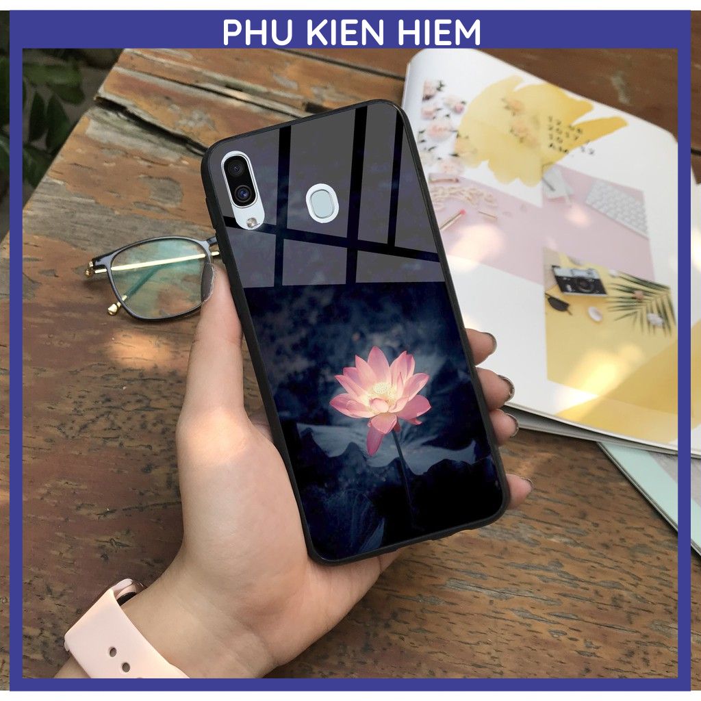 Ốp Xiaomi Mi Mix 2s/ Mi max 3 mặt lưng ép cường lực dẻo nano in hình hoa nhiều mẫu lựa chọn