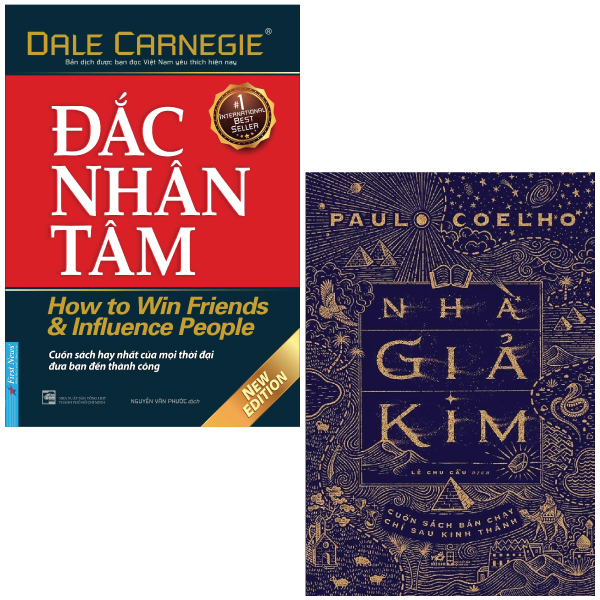 Fahasa - Combo Sách Hay Sách Đắc Nhân Tâm + Nhà Giả Kim (Bộ 2 Cuốn)