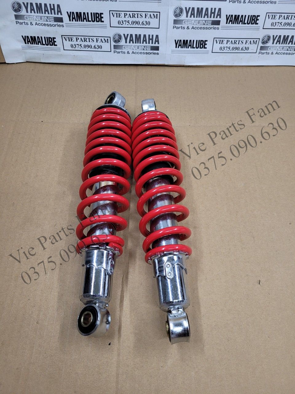 Phuộc sau, giảm sóc sau thồ xe máy Sirius dùng cho chở hàng, shipper