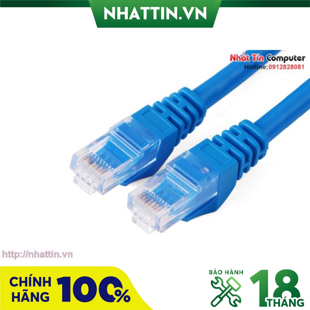 Cáp mạng đúc sẵn Cat6 chính hãng Ugreen cao cấp (màu xanh) (15M-30M) - Phân Phối Chính Hãng