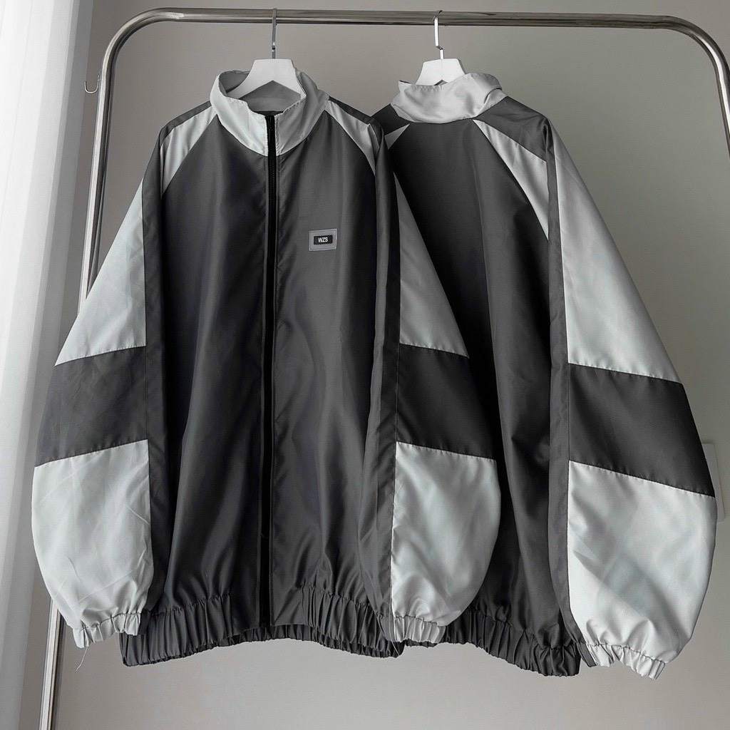 Áo khoác dù hai lớp WZS form rộng unisex chống nắng dày dặn, Áo khoác dù sành điệu cá tính [CÓ ẢNH THẬT] - TP383