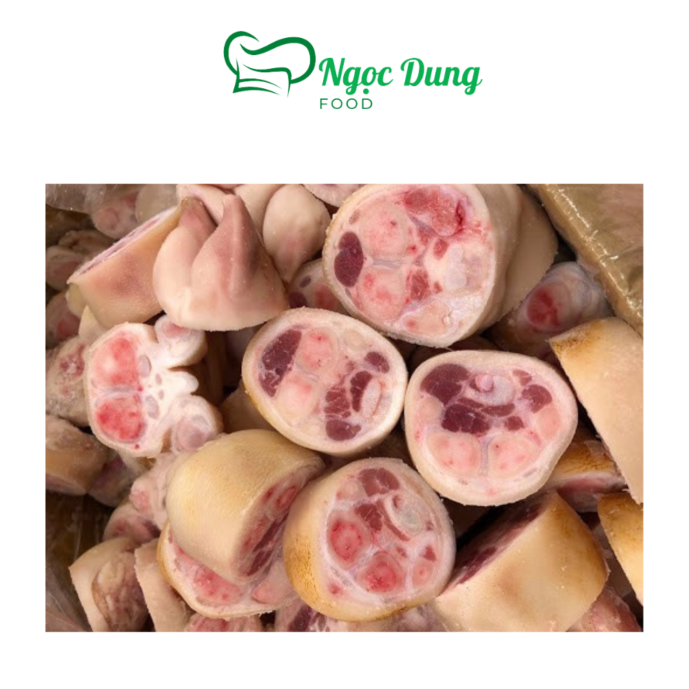 Giò heo gân cắt khoanh 900g (giao tphcm)
