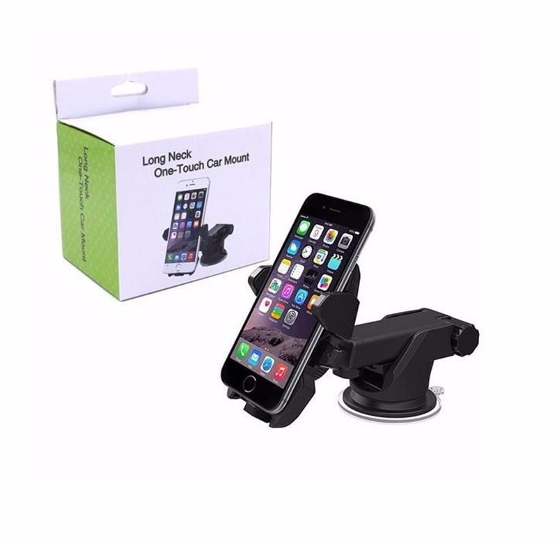 Giá đỡ - kẹp điện thoại gắn xe hơi Long Neck XOAY 360