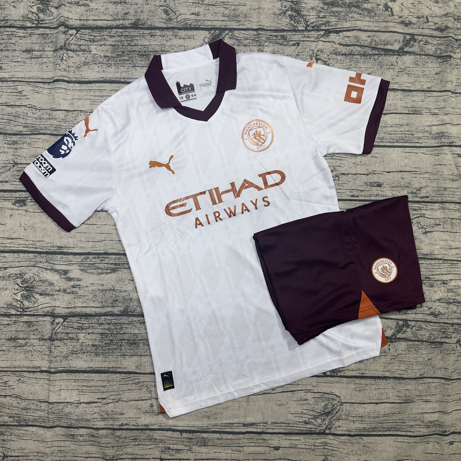 Quần Áo Bóng Đá CLB Manchester City - DÀI TAY- Thun Thái Cao Cấp - Co Giãn 4 Chiều