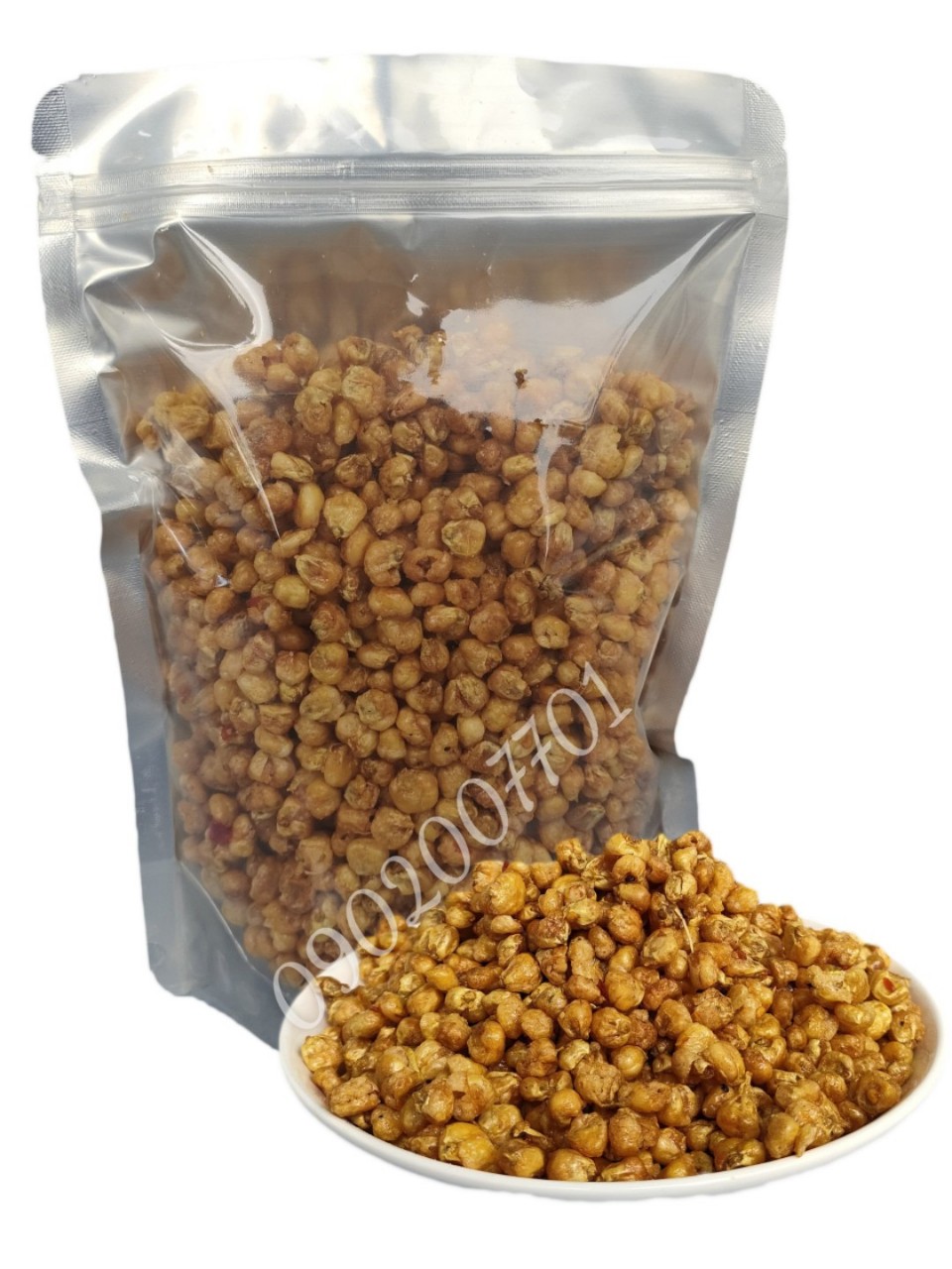 1KG BẮP RANG TỎI ỚT  - NGÔ CAY - Đồ Ăn Vặt - Ăn Vặt - Bách hoá online -Uy Tín