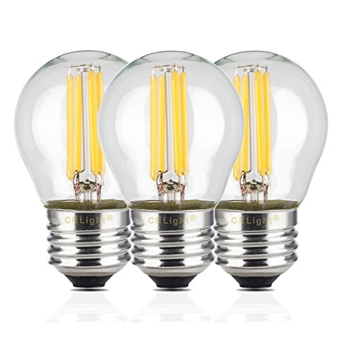 Bộ 3 Bóng đèn tròn trang trí LED Edison Vintage G45 4W E27