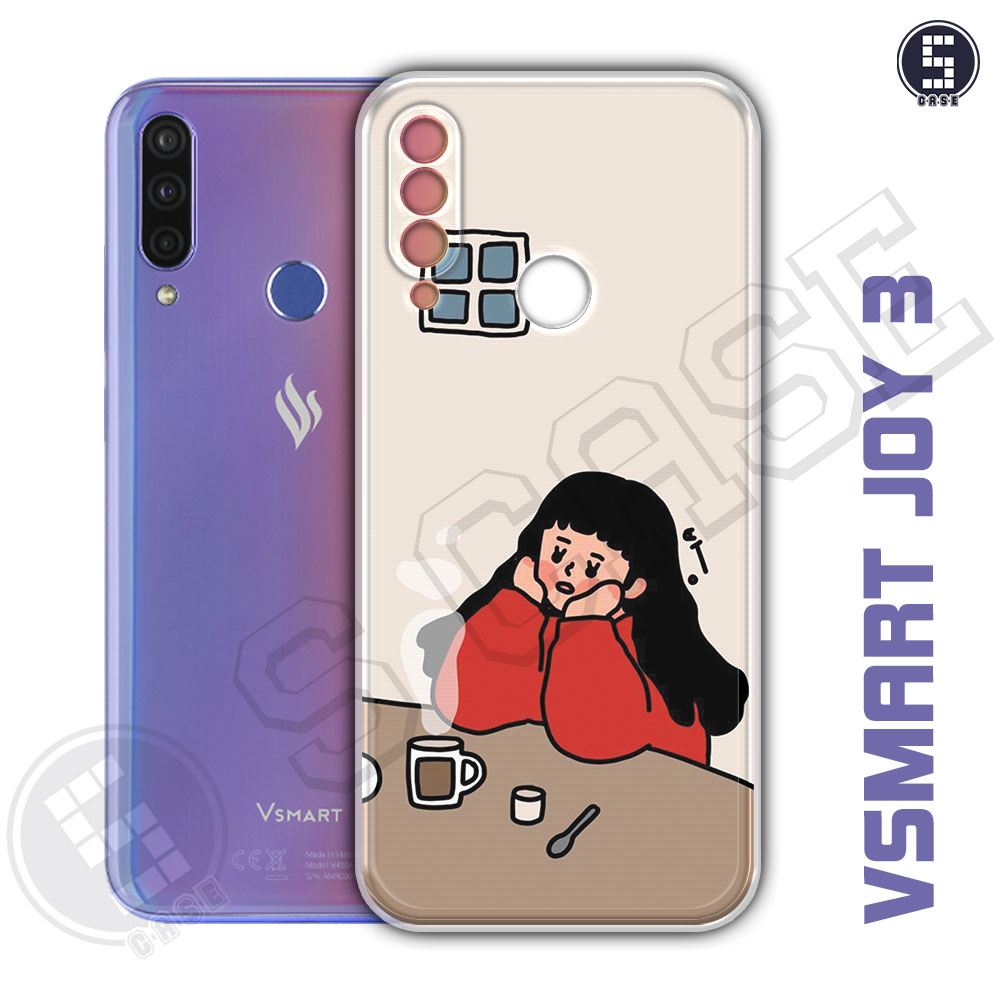 Ốp Lưng Vsmart Joy 3 Bảo Vệ Camera Silicon Dẻo Dai Tuyển Tập 10 A808-CL10
