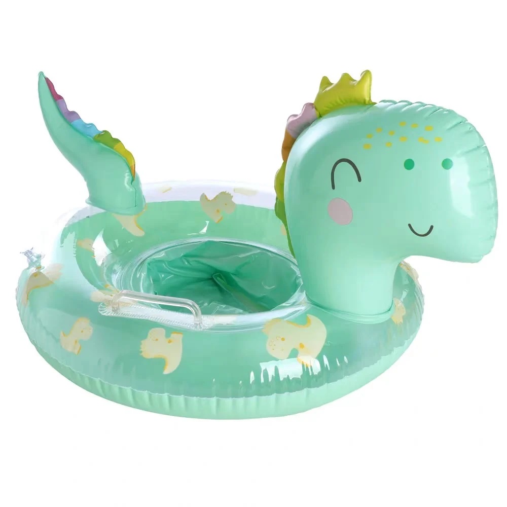 Phao bơi chống lật hình thú cho bé 1-6 tuổi dưới 30kg - có xỏ chân và tay nắm an toàn cho bé tập bơi vui chơi dưới nước