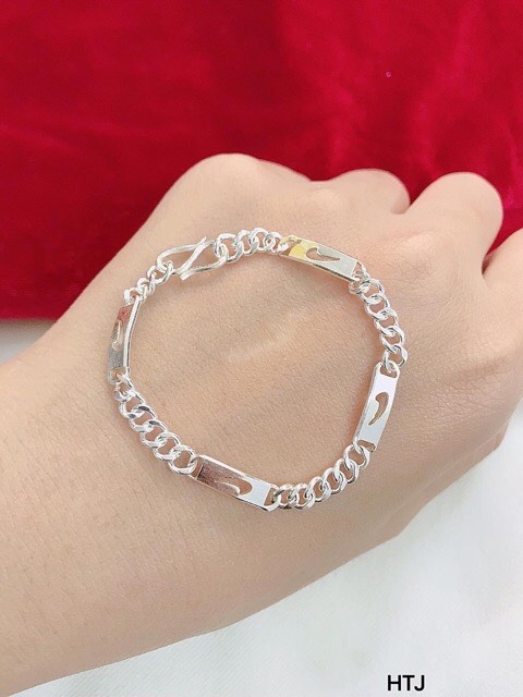 Lắc tay cho bé chuẩn bạc ta sáng đẹp - Kho sỉ bạc Nhất Linh
