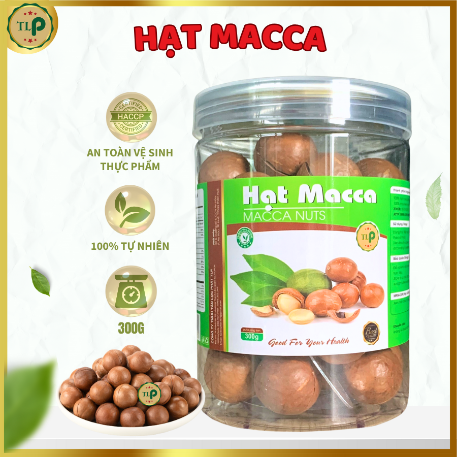 HẠT MACCA TÂN LỘC PHÁT FOOD | HŨ 300G