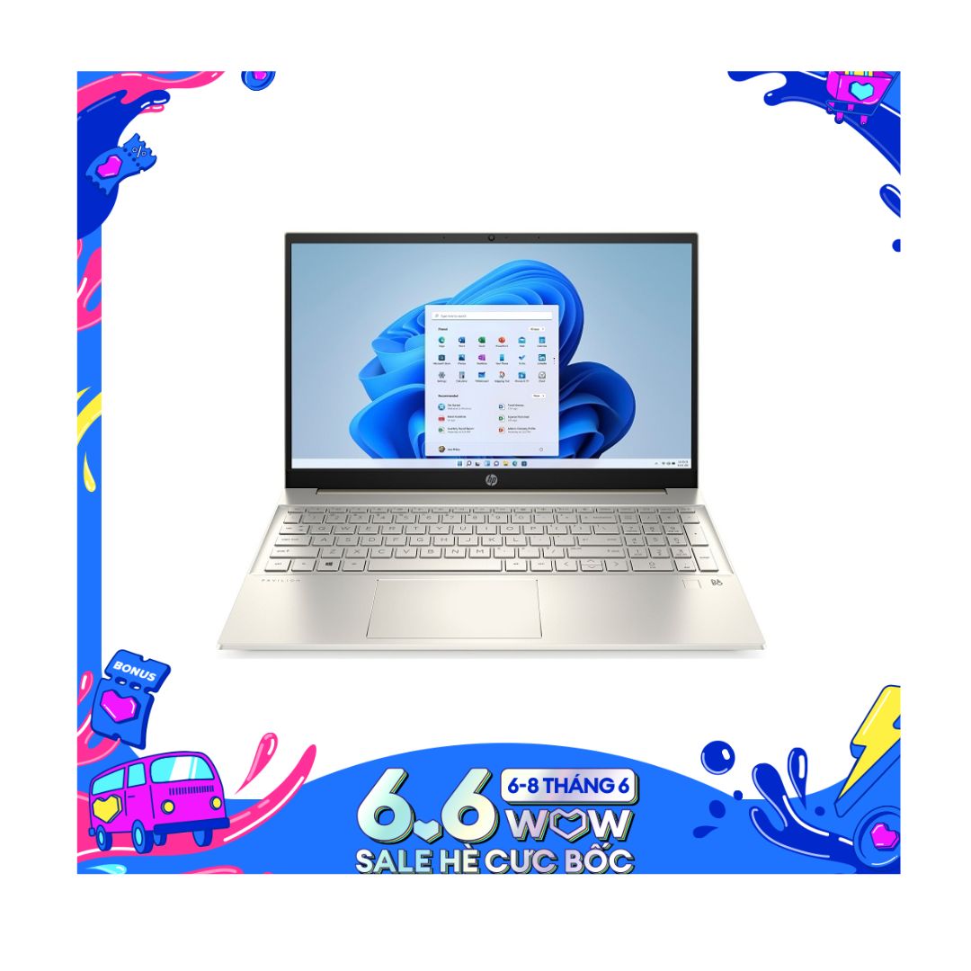 [Voucher Discount 15% Max 3000k ]  Laptop HP Pavilion 15 eg2058TU (6K788PA) | Intel® Alder Lake Core™ i5 _ 1240P | 8GB | 256GB SSD PCIe | Intel® Iris® Xe Graphics | 15.6 inch Full HD IPS | Win 11| Hàng Chính Hãng