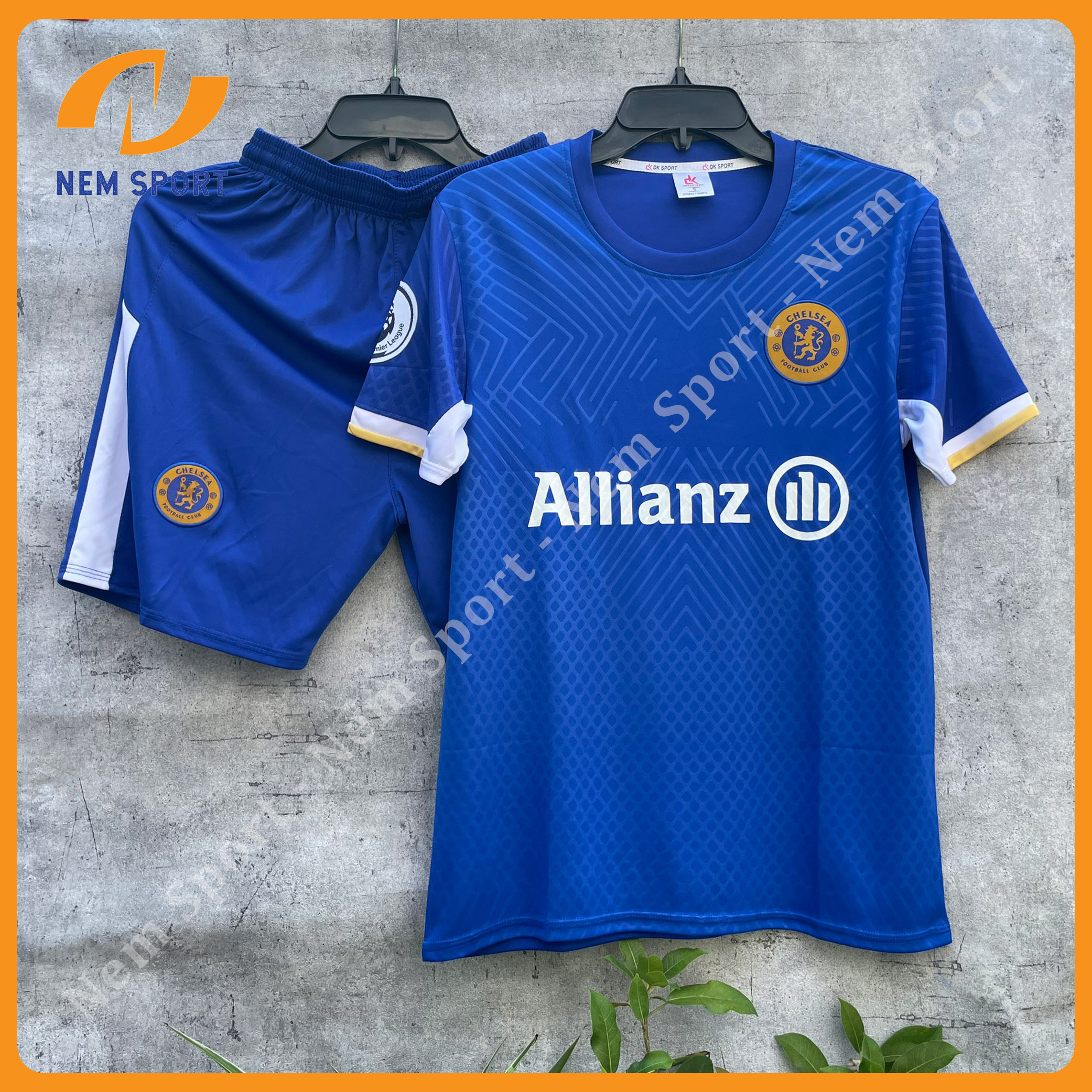 HOÀN TIỀN 15% - Quần Áo Đá Bóng CLB Chelsea  Màu Xanh Bích Sân Nhà Mùa Giải 23/24
