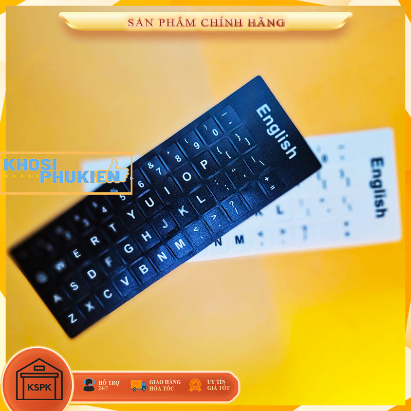 Miếng Dán Bàn Phím  hoặc bàn phím muốn thay thế ngôn ngữ bàn phím
