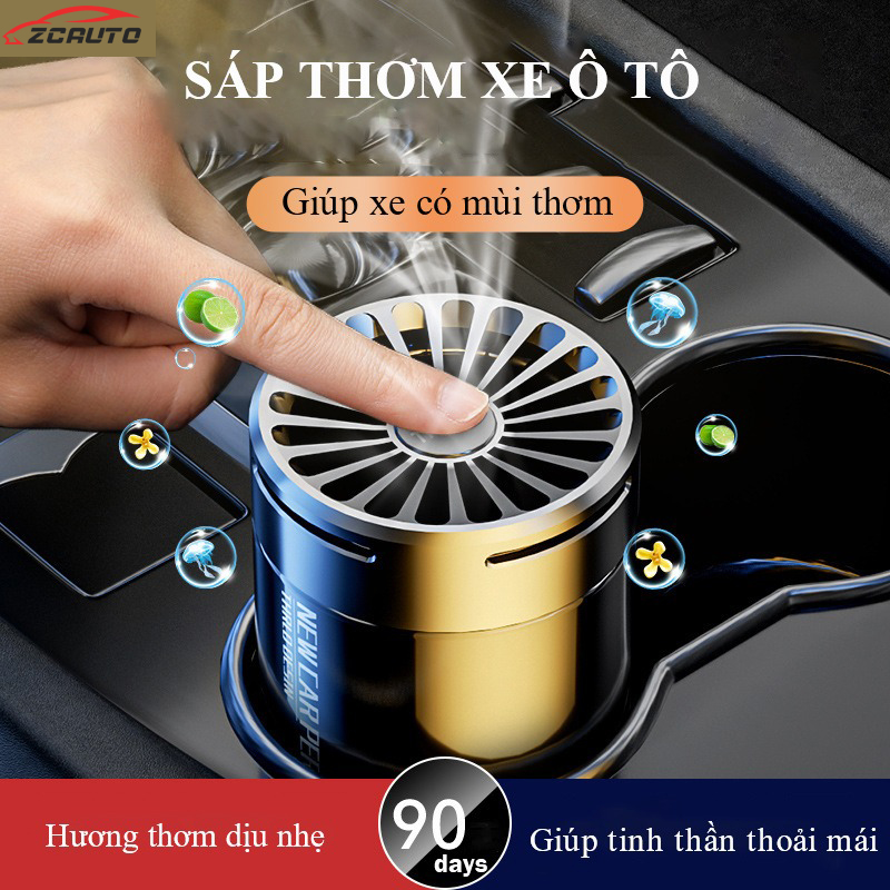 ZCAUTO Sáp thơm ô tô, nước hoa, khử mùi, máy xông hương thơm không khí chống say tàu xe, sáp thơm phòng ngủ