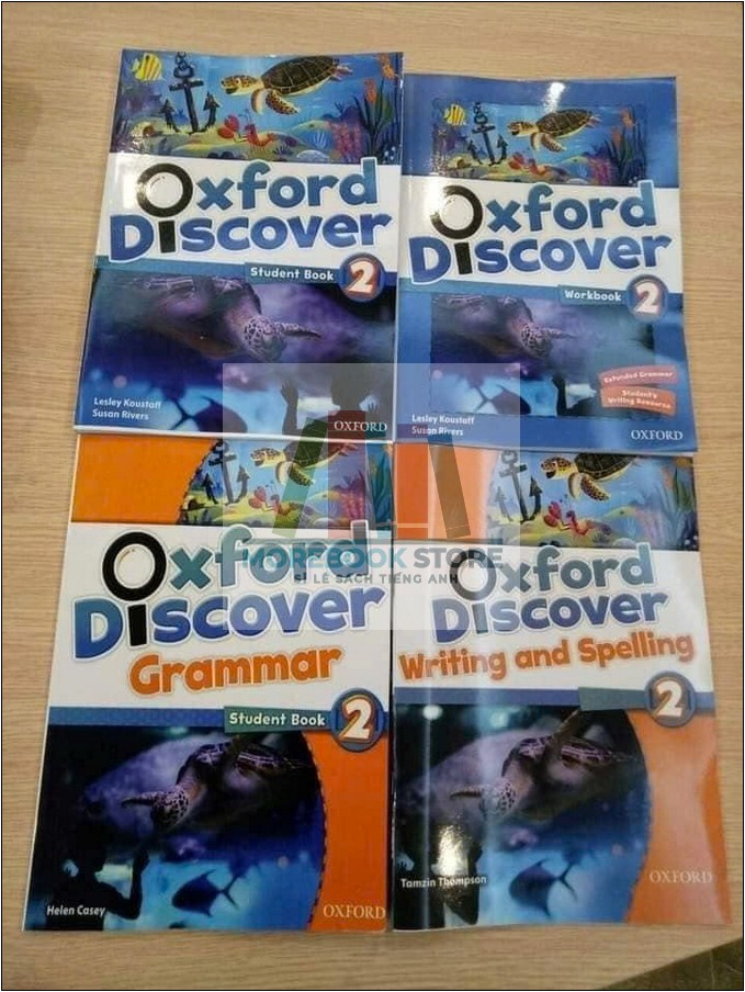 Oxford Discover bản 1st - Level 2 ( Trọn bộ 4c: Student book, Workbook, Grammar, Writing and Spelling )