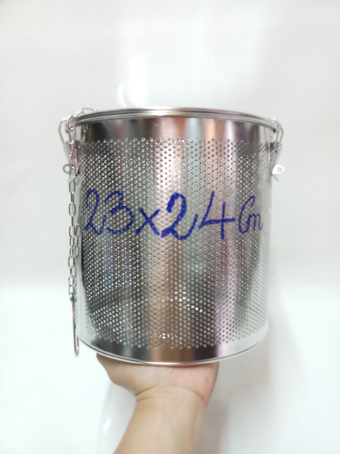 LỒNG(GIỎ)HẦM XƯƠNG,LỌC GIA VỊ ĐA NĂNG CỰC ĐẠI BẰNG INOX CAO CẤP KHÔNG RỈ SÉT.