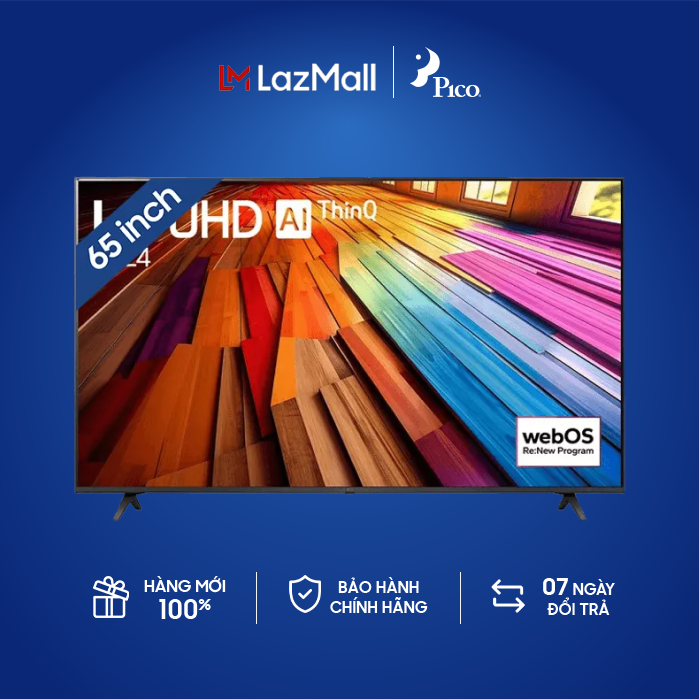Smart Tivi LG 4K 65 inch 65UT8050PSB - Mới 2024