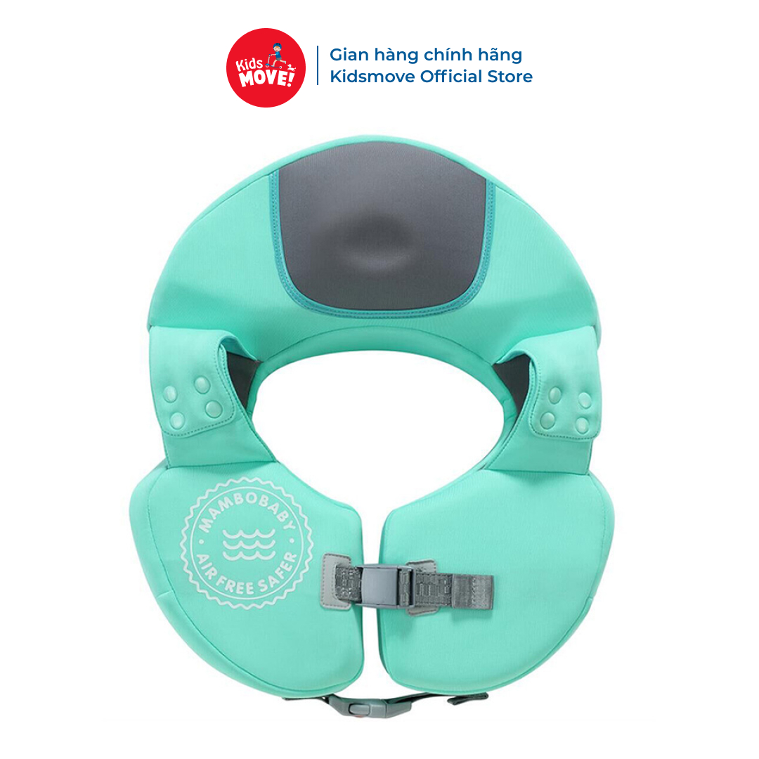 Phao bơi luồn tay cho bé 1 2 3 4 tuổi Mambobaby, chống lật, có mái che, siêu nhẹ, không bơm hơi, hàng chính hãng cao cấp