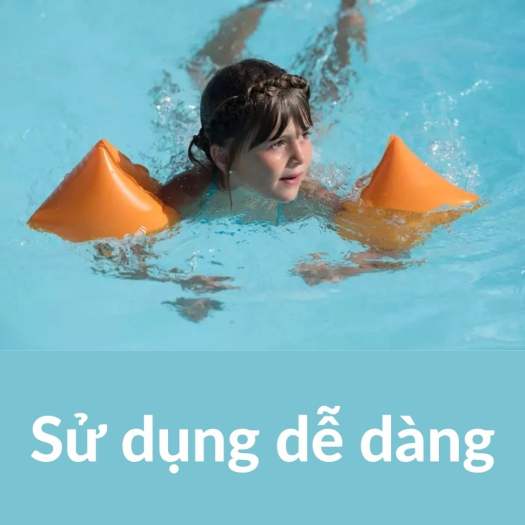 Đôi Phao tay tập bơi cho trẻ em dạng hình chữ nhật
