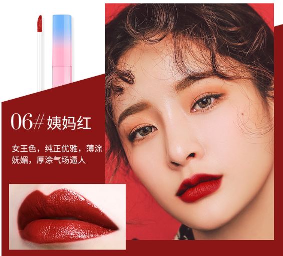 Son kem lì LAMEILA Velvet Lip Glaze nội địa Trung son lâu trôi son có dưỡng son môi đẹp