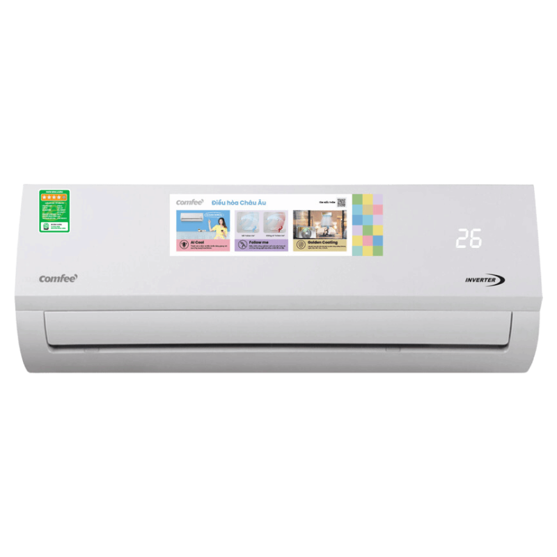 Máy Lạnh Comfee Inverter 1 HP (9.500 BTU) CFS-10VAFF-V