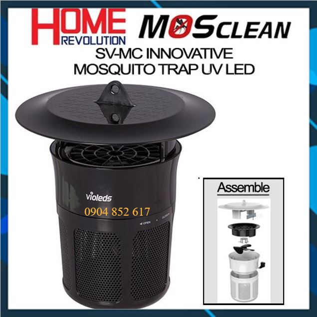 Đèn bắt muỗi LED UV Rạng Đông - Mosclean, Bảo Hành 1 Năm chính hãng