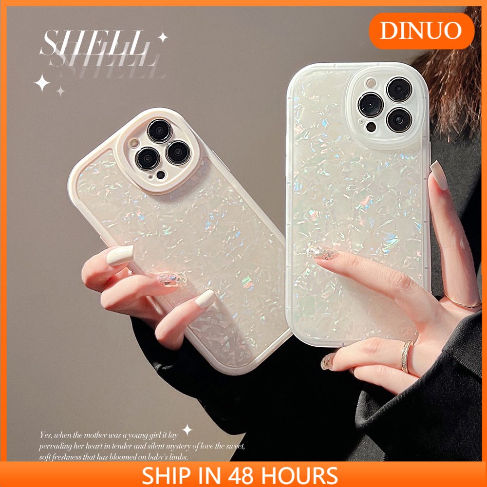 Ốp lưng iphone Ốp Điện Thoại Họa Tiết Vỏ Sò Dành Cho Iphone7/7plus/8/8plus/x/xs/11/12/13/pro/max/plus/promax Dinuo case-III/TX