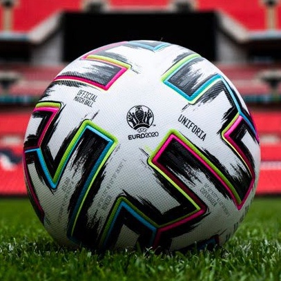 Bóng Đá Da Uniforia Euro Cup 2020 - Uniforia 7 Màu Size Số 4 - Số 5