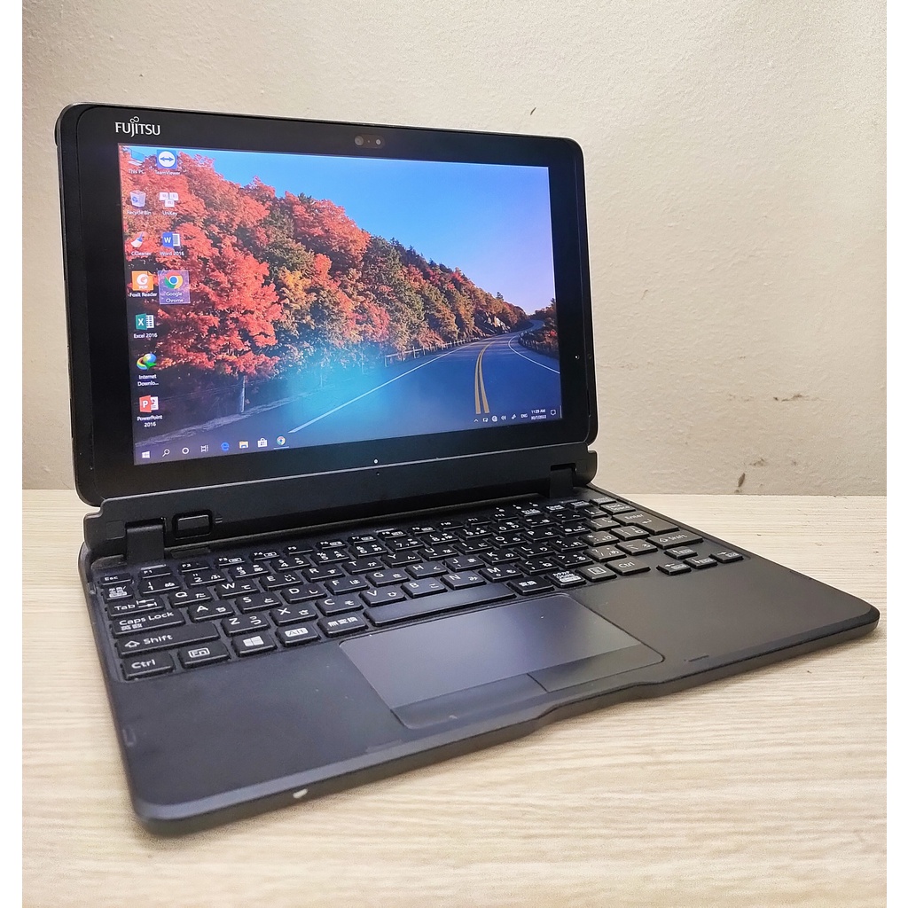 Laptop 2 in 1 Fujitsu ARROWS Tab Q507 giá rẻ - Màn Hình 10.1inch table - tặng chuột Fuhlen