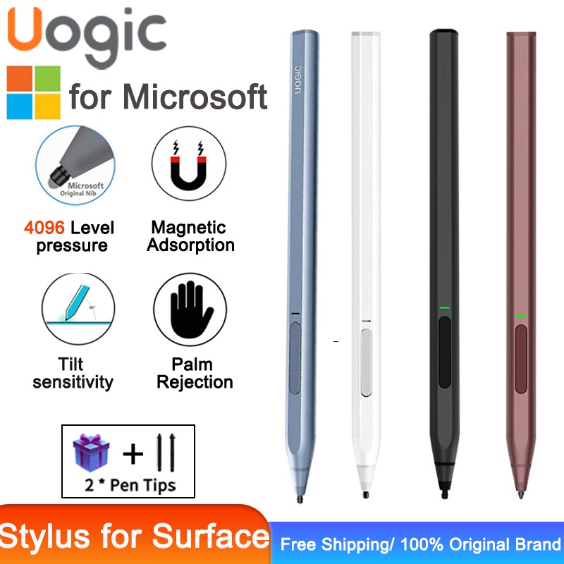 Bút Cảm Ứng Uogic Cho Microsoft Surface, Slim & Nhẹ, Nhạy Cảm 4096 & Palm
