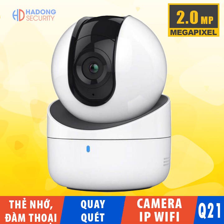 Camera IP wifi Hikvision DS-2CV2Q21FD-IW 2.0 Megapixel, quay quét 4 chiều, đầm thoại 2 chiều