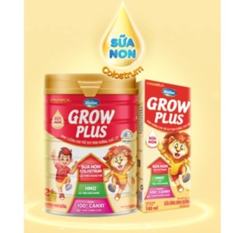 Sữa bột Vinamilk Grow Plus sữa non 1+ 2+ 900g mẫu mới