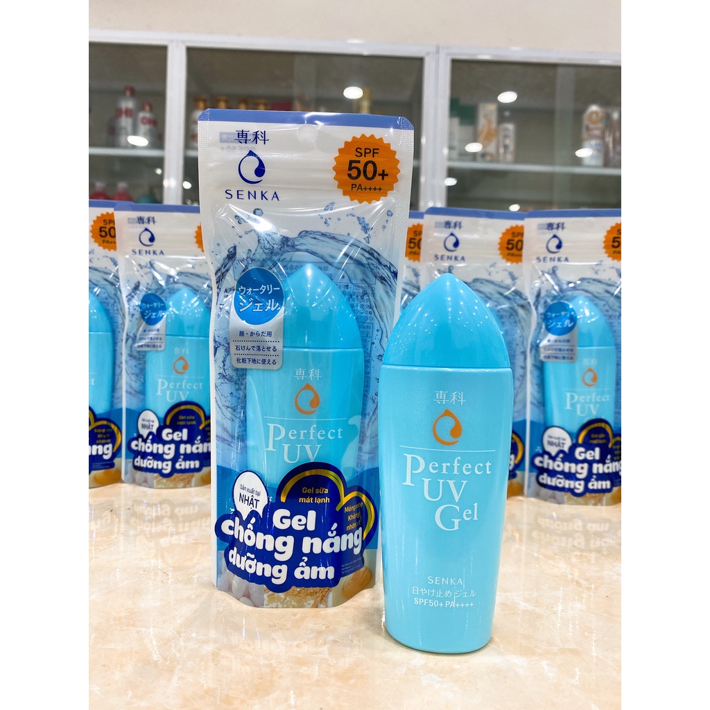 Gel sữa chống nắng Senka Perfect UV Gel SPF50 PA++++