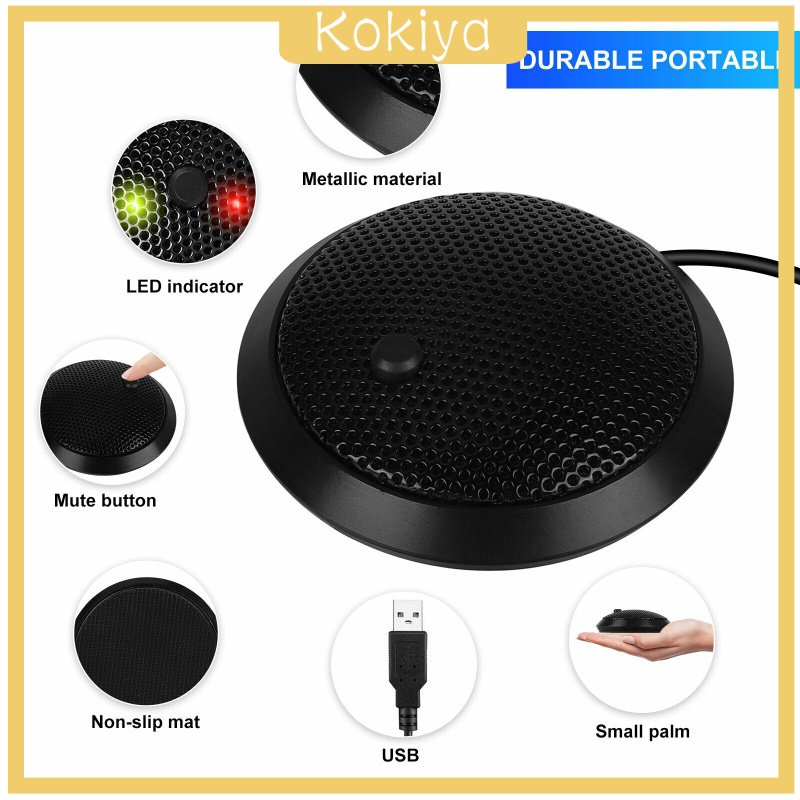 Micro Mini USB Xoay 360 Độ Đa Hướng Kokiya Cho Các Cuộc Họp / Họp / Windows