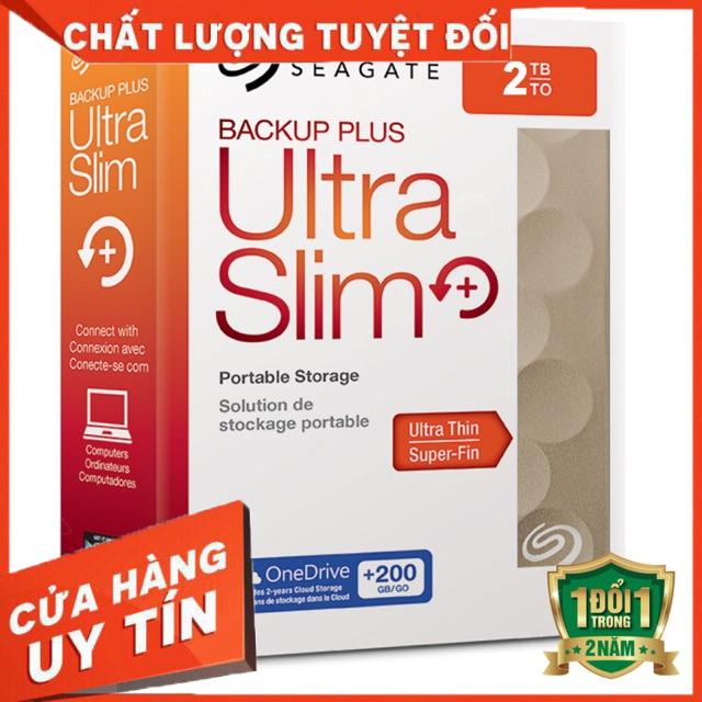 Ổ cứng di động HDD Seagate Backup Plus Ultra Slim 2TB 2.5" USB 3.0