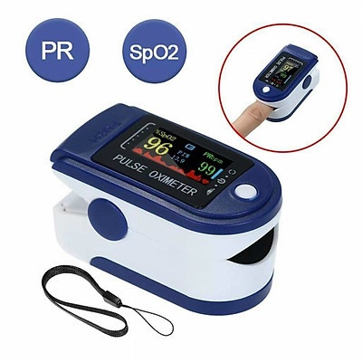 Máy đo Spo2 máy đo nồng độ Oxy trong máu  đo nhịp tim Pulse Oximeter đo nồng độ oxy cầm tay