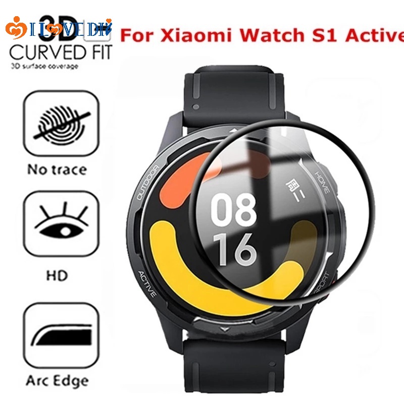 Kính Cường Lực HD Trong Suốt Bảo Vệ Màn Hình Chống Trầy Cho Xiaomi Watch S1 Active