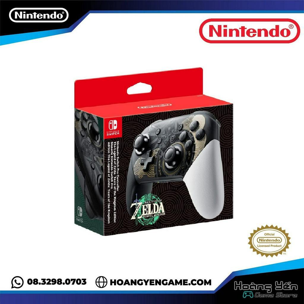 Tay cầm Nintendo Switch Pro Controller The Legend Of Zelda Tears Of The Kingdom Chính Hãng
