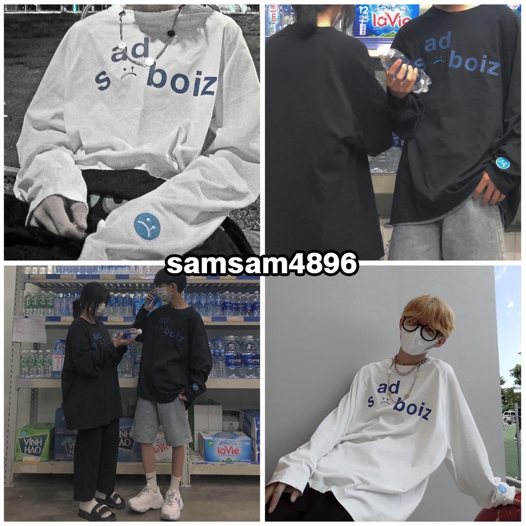 Áo Sweater Nỉ Sadboiz Unisex Chất Nỉ Bông samsam4896