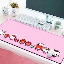 Bàn di lót chuột full size in hình anime đáng yêu