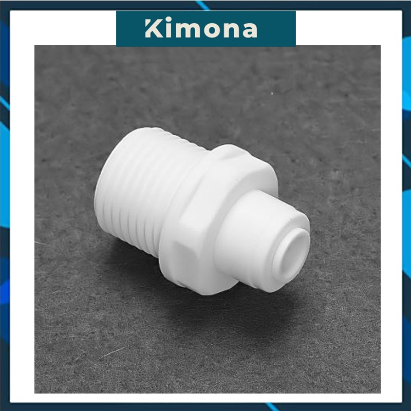 Nối Thẳng Nối Nhanh 1 Đầu Ren 21 và 1 Đầu Dây 6mm hoặc 10mm   ???? --- Nối Thẳng Ren 21