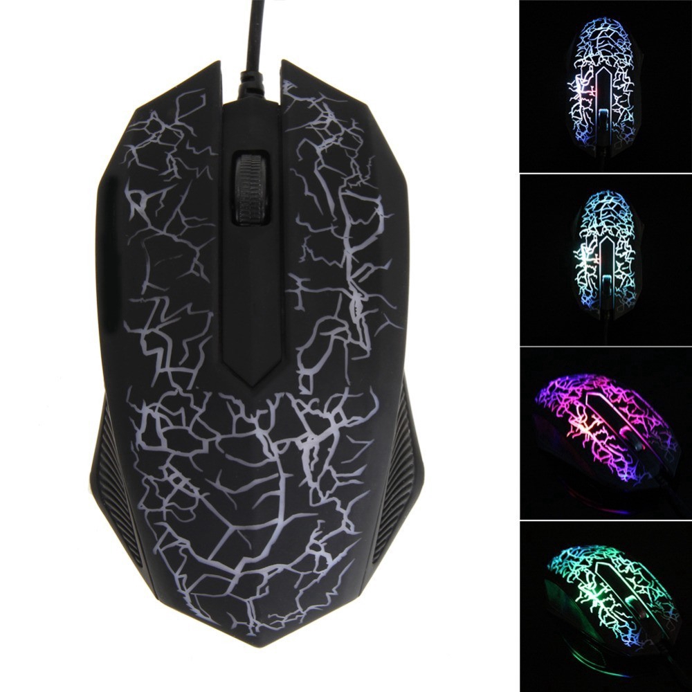 Chuột quang gaming tích hợp đèn LED 7 màu